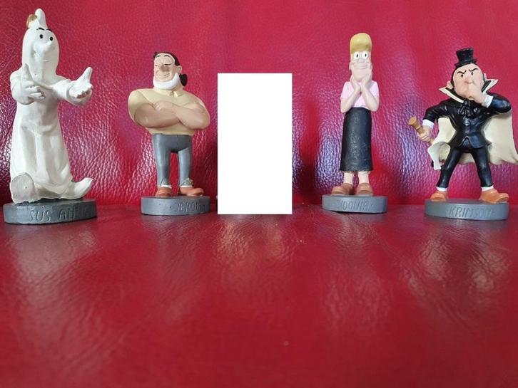 4 X  PARASTONE figuren uit Suske en Wiske, Verzamelen, Stripfiguren, Zo goed als nieuw, Beeldje of Figuurtje, Kuifje, Ophalen of Verzenden