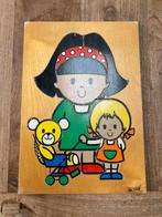 Rolf schoolmateriaal grote houten puzzel moeder en dochter, 2 tot 4 jaar, 10 tot 50 stukjes, Ophalen of Verzenden, Zo goed als nieuw