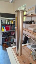 RVS tafelpoot 1x tbv muurtafel, Ophalen, Zo goed als nieuw, Rond, 50 tot 100 cm