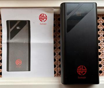 Sumajo Powerbank 20000mAh - Zo goed als nieuw! beschikbaar voor biedingen