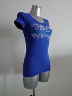 Guess shortsleeve met pailletten, maat medium, origineel, Kleding | Dames, Maat 38/40 (M), Guess, Korte mouw, Gedragen