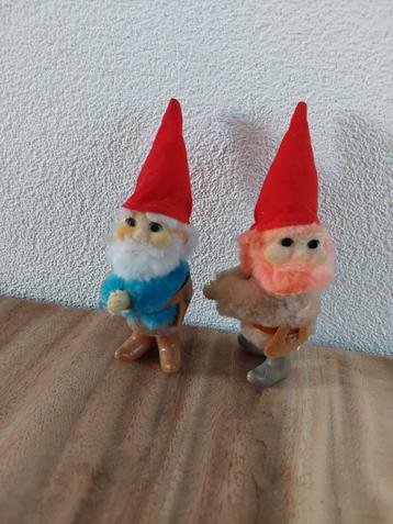 Vintage David de Kabouter clip poppetjes beschikbaar voor biedingen