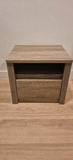 Nachtkastje Eiken "Monaco" (prijs is voor 2 stuks), Ophalen, Zo goed als nieuw, 45 tot 65 cm, Minder dan 55 cm