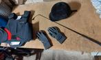 Cap, zweep, handschoenen en bodyprotector maat S, Dieren en Toebehoren, Ophalen of Verzenden, Gebruikt