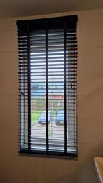 3 Jaloezieën antraciet 5 cm kunststof/ hout, Ophalen, Zo goed als nieuw, Zwart, 150 tot 200 cm