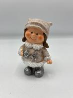 Kerstmeisje gipsen beeld, Ophalen of Verzenden, Zo goed als nieuw