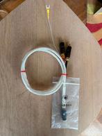 toonarmkabel rechte connector VdH - Neutrik of Cardas - WBT, Ophalen of Verzenden, Gebruikt, Platenspeler-onderdeel, Overige merken