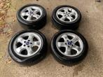 Set Saab velgen & zomerbanden 16 inch, Auto-onderdelen, Banden en Velgen, Ophalen, Gebruikt, 16 inch, 205 mm