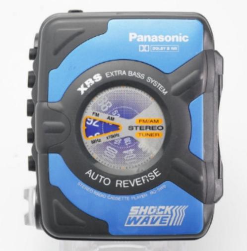 Panasonic ShockwaveRQ-SW6 Walkman -, Audio, Tv en Foto, Walkmans, Discmans en Minidiscspelers, Ophalen