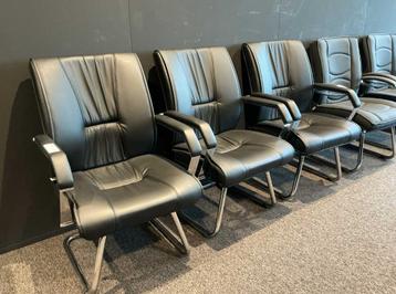 Lederen Vergaderstoelen - 6 stuks merk 4line beschikbaar voor biedingen