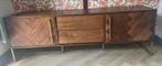 Tv dressoir/ tv meubel visgraat dutchbone hout, Huis en Inrichting, Ophalen of Verzenden, Zo goed als nieuw, 25 tot 50 cm