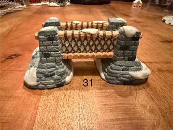 Kerstdorp accessoires (deel 2) beschikbaar voor biedingen
