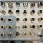 14k gouden ringen heren onyx model zegelringen, 20 of groter, Heer, Nieuw, Ophalen of Verzenden