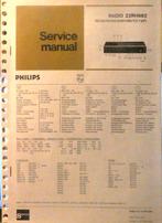 Philips radio service manual type 22RH882, Ophalen of Verzenden, Overige typen