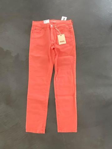 J221 Nieuw: 7/8e broek Angels maat 36=S Sonja zalm-roze beschikbaar voor biedingen