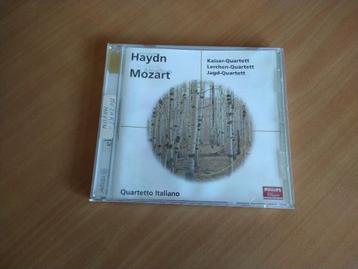 CD Joseph Haydn. Wolfgang Amadeus Mozart. Quartetto Italiano beschikbaar voor biedingen