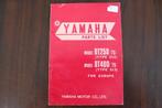 Yamaha DT250 DT400 1975 motorcycle parts list, Ophalen of Verzenden, Yamaha