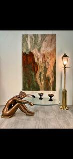 Salontafel vrouw beeld onderstel, Antiek en Kunst, Ophalen