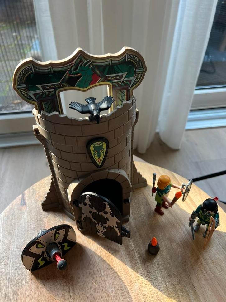 Playmobil 4775 drakenriddertoren, Kinderen en Baby's, Speelgoed | Playmobil, Zo goed als nieuw, Ophalen of Verzenden