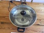 REMO elektrische fonduepan, Witgoed en Apparatuur, Fonduesets, Ophalen, Zo goed als nieuw, Elektrisch, Fonduepan