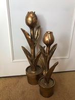 2 Mooie gouden tulpen setje € 60, Huis en Inrichting, Woonaccessoires | Overige, Ophalen of Verzenden