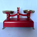 oud speelgoed, weegschaal, blik, koperen bakjes, Jouet, Antiek en Kunst, Antiek | Koper en Brons, Ophalen of Verzenden