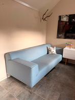 Design on Stock | 3-zits | Hemelsblauw Ploegwol, Ophalen, Driepersoons, 75 tot 100 cm, Zo goed als nieuw