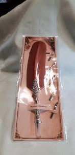 Antieke veerpen met diverse lossen ato pennen, Verzenden