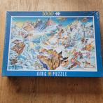 KING puzzel, 1000stukjes, Wintersport Comic, Hobby en Vrije tijd, Denksport en Puzzels, Ophalen of Verzenden, Nieuw