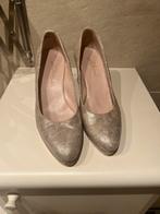 Lilian pump zilver beige maat 36.5, Verzenden, Zo goed als nieuw, Beige