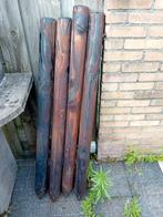 Weidepalen carboleum 4 stuks. Nieuwe, Ophalen, Nieuw, Minder dan 180 cm, Palen