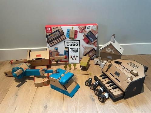 Nintendo labo variety kit 1, Spelcomputers en Games, Games | Nintendo Switch, Gebruikt, 1 speler, Vanaf 3 jaar, Ophalen of Verzenden