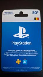 PlayStation Cadeaubon €50 (België), Ophalen of Verzenden, Nieuw