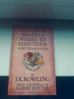 Fantastic Beasts and where to find them - J.K. Rowling, Ophalen of Verzenden, Zo goed als nieuw, J.K. Rowling