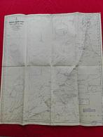 Zeekaart Nederlandse kust van Hinder tot Texel, Gelezen, Overige typen, Ophalen of Verzenden, 1800 tot 2000