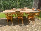 Table de Vendage Schragentafel Eettafel Tafel 245 cm. Frans, Antiek en Kunst, Ophalen