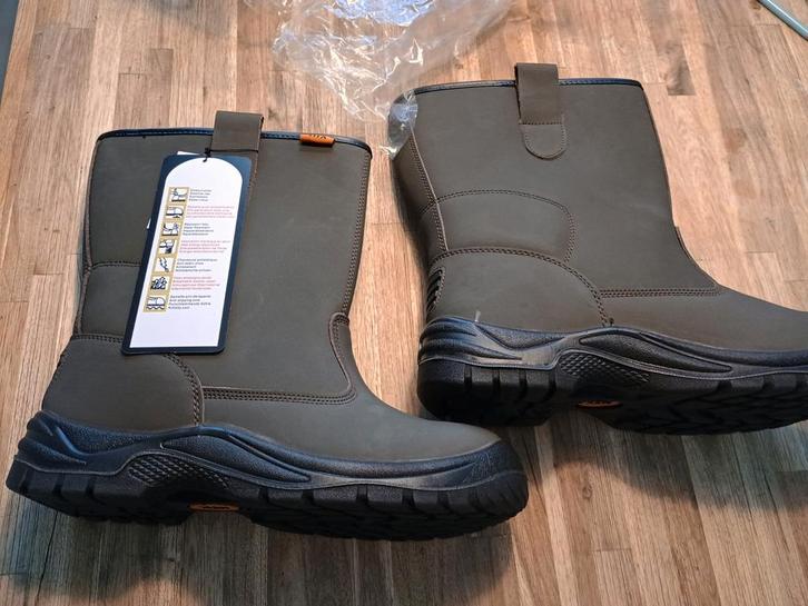 Nieuwe Leren werklaarzen gevoerd stalen neus winter laarzen, Tuin en Terras, Werkkleding, Nieuw, Dames, Laarzen, Ophalen of Verzenden