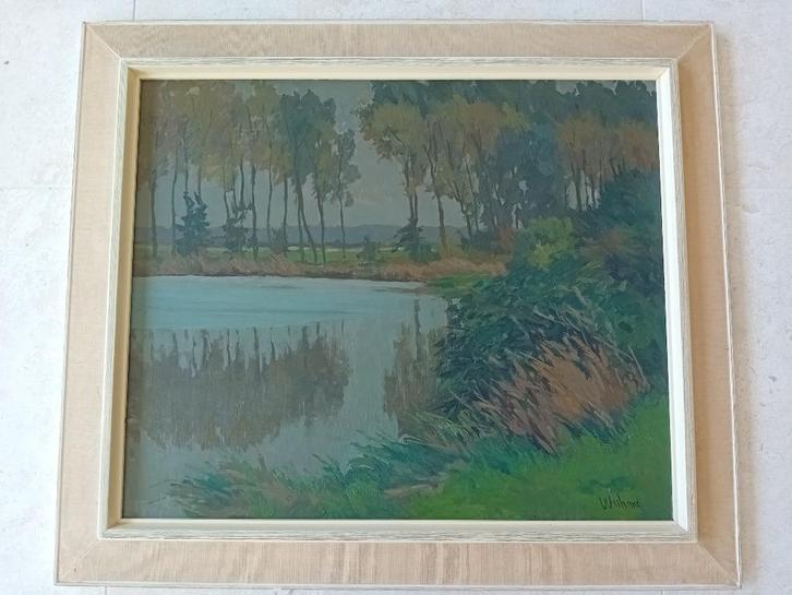 Frits Wichard sr (1907-1976), Bergeijk bij Eindhoven., Antiek en Kunst, Kunst | Schilderijen | Klassiek, Ophalen of Verzenden