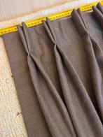 *Nieuw* Overgordijn - middenbruin/ taupe - hoge kwaliteit!, Huis en Inrichting, Bruin, 200 cm of meer, Ophalen of Verzenden, Zo goed als nieuw