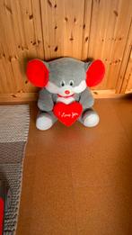 Mouse grote knuffel, Kinderen en Baby's, Speelgoed | Knuffels en Pluche, Ophalen, Zo goed als nieuw, Overige typen