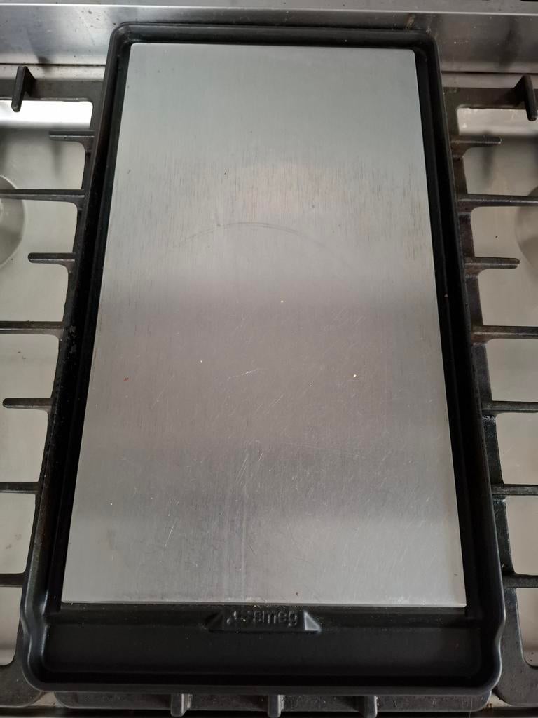 Smeg Tepanyaki Plaat - Perfect voor Grillen!, Witgoed en Apparatuur, Grillplaten, Gebruikt, Tafelgrill, Ophalen