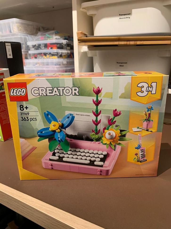 LEGO Creator Typemachine 31169 - Nieuw in Doos!, Kinderen en Baby's, Speelgoed | Duplo en Lego, Nieuw, Lego, Complete set, Ophalen of Verzenden