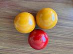 setje kleine biljartballen 44mm, Ophalen, Gebruikt, Keu of Ballen