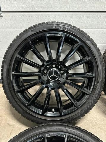 19” INCH A-KLASSE WINTERSET VELGEN AMG ORIGINEEL 5X112 beschikbaar voor biedingen