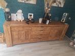 Houten Dressoir, TV Meubel & Salontafel Set, Huis en Inrichting, Kasten | Dressoirs, 150 tot 200 cm, Ophalen of Verzenden, Landelijk