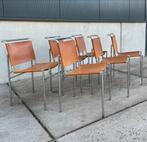Eileen Gray Classicon Roquebrune Double X vintage design, Huis en Inrichting, Stoelen, Ophalen, Gebruikt, Leer, Vijf, Zes of meer stoelen
