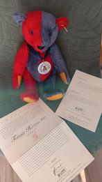 2000 Steiff EAN 420214 Club Mohair Harlequin bear NIEUWSTAAT, RichardSteiffstrasse, Steiff, Steiff, Stoffen beer