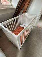 Ledikant wit hout eventueel incl matras, Ophalen, Gebruikt, Ledikant