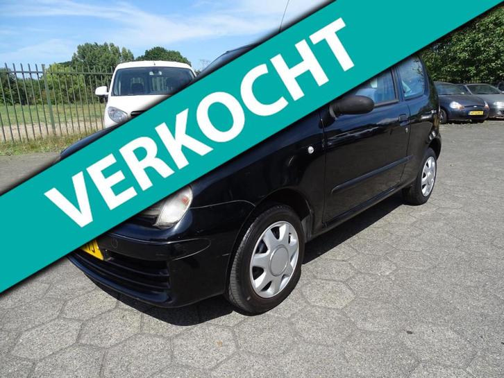 Fiat Seicento 1.1 S "LAGE KM-STAND", Auto's, Fiat, Bedrijf, Te koop, Seicento, Open dak, Radio, Startonderbreker, Benzine, Euro 3