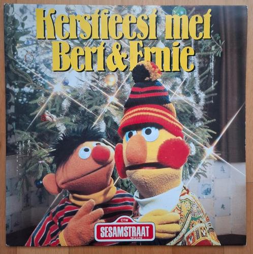 LP kerstfeest met Bert en Ernie van Sesamstraat. ., Cd's en Dvd's, Vinyl | Kinderen en Jeugd, Gebruikt, Muziek, Ophalen of Verzenden